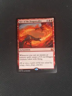 Rite of the Dragoncaller - Foundations (Magic/MTG) - Image 1