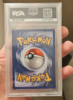 Meganium 11/111 Holo 1st Edition PSA 10 Englisch Neo Genesis Pokemon mit Swirl - Image 3