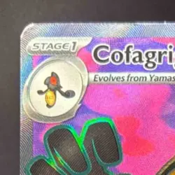 2023 Pokemon Gaming SV Paradox Rift - PAR EN Cofagrigus ex #224/182 - Image 3