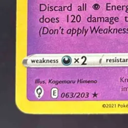 2021 Pokemon Sword & Shield Evolving Skies Galarian Articuno #063/203 Holo - Image 4
