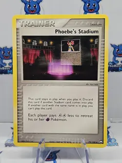 Phoebe's Stadium - 79/108 - Pokemon EX Power Keepers LP - Image 1