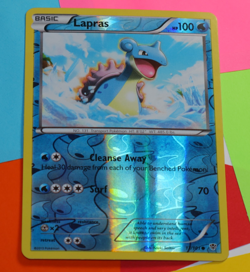 Pokemon - Lapras - 17/101 - Common - Reverse Holo - Plasma Blast - Image 1
