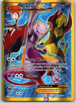 Pokemon - Mewtwo EX XY - BREAKthrough #163/162 -- [Lightly played] - Image 1