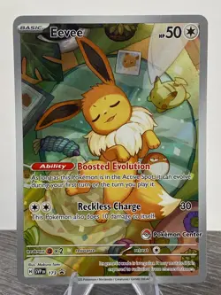 Pokemon Eevee Pokemon Center Stamped SVP 173 Black Star Promo, no reserve!! - Image 1