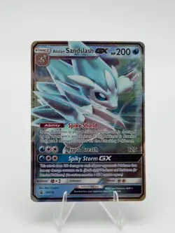 Alolan Sandslash GX - SM236 SM Promos Holo Pokemon TCG NM - Image 1