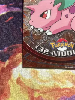 2000 Topps Chrome Pokemon Series 1 #32 Nidoran - Image 5