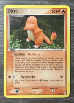 Pokemon TCG Ditto (Charmander) 61/113 Delta Species - Image 1