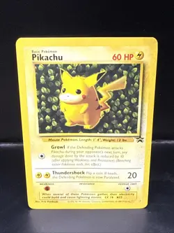 Pokemon TCG Pikachu Wizards Black Star Promos Rare Pokemon BM - Image 2