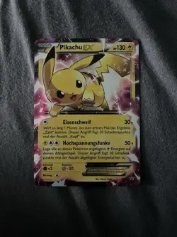 Pikachu EX XY84 Black Star Promo (Holo Rare) (German Version) - Image 1