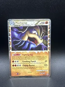 Machamp Prime 95/102 HGSS 2010 Triumphant Pokemon Holo Rare - Image 1