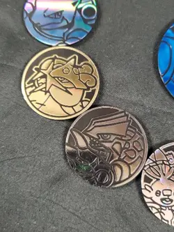 Lot Of 15 Pokemon Collectible Coins Pikachu Charizard assorted Sizes, Colors - Image 5
