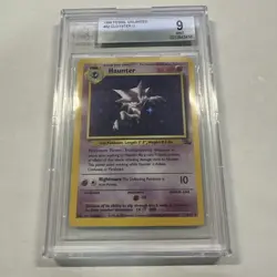 BGS 9 Haunter Holo #6/62 - 1999 Pokemon Fossil Unlimited - Image 1