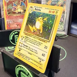 Raichu #14 Holo Rare Pokemon TCG 1999 Base Set Unlimited *MINT* - Image 3