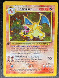 Pokemon Charizard 1st edition ITALIAN Base Set 4/102 - Image 3