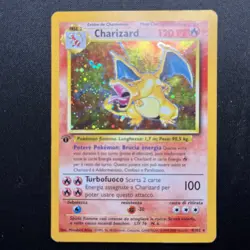Pokemon Charizard 1st edition ITALIAN Base Set 4/102 - Image 5