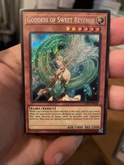 X1 Goddess Of Sweet Revenge LCKC-EN106 Unlimited Secret Rare NM +Bonus FREESHIP! - Image 4