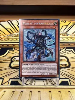 Yugioh Weiser mit den Blauen Augen LCKC-DE015 Secret Rare - Image 1