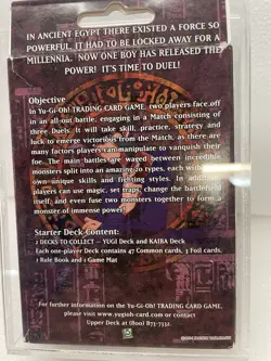 YU GI OH STARTER DECK KAIBA 1996 Sealed NISB In Hard Plastic - Image 2