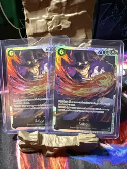 X2 One Piece TCG Sabo - PRB02-014 Premium Booster - The Best - Vol. 2 Foil X2 - Image 2