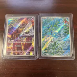 Pokemon Japanese scarlet and violet ex Drawsy, Clauncher cards pack fresh - Image 1