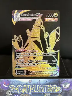 Pokemon Card Duraludon VMAX TG30/TG30 Silver Tempest Holo Rare NM - Image 1