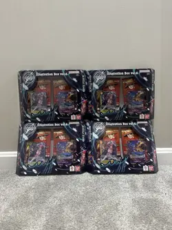 4x One Piece Card Game Illustration Box Vol. 6 New/Factory Sealed - Image 1