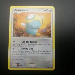 DUNSPARCE 73/127 - NON-Holo - COMMON - PLATINUM 2009 NINTENDO Pokemon Card - NM - Image 1