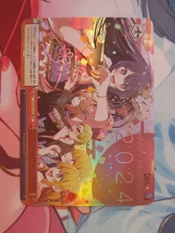 Hoshino Ai Oshi No Ko New Year Doujin Card Waifu Custom DIY Proxy Goddess Story - Image 1