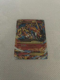 M Charizard EX (Y) (Secret) 107/106 Flashfire Holo Pokemon Card TCG - Image 1