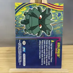 Pokemon Card - Pineco #204 - Johto Series - Topps - Image 2