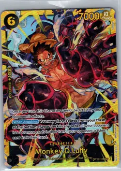 Monkey.D.Luffy OP10-118 SEC English Royal Blood - One Piece Card - NM - Image 1