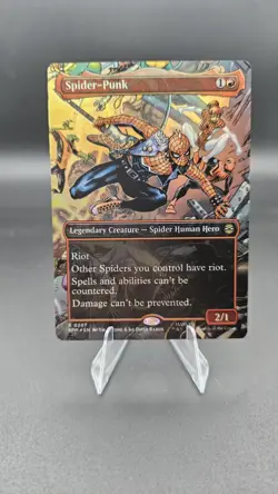 Spider-Punk (0207) (Borderless) [Marvel's Spider-Man] Foil Near Mint - Image 1