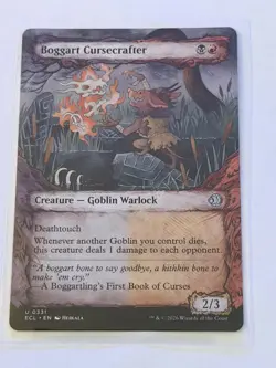 Boggart Cursecrafter Showcase Lorwyn Eclipsed 331 - Image 1