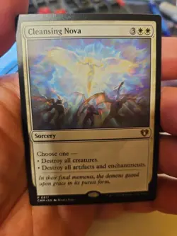 MTG - Commander Masters - Cleansing Nova - NM - NF - Image 1