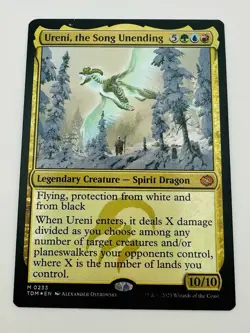 Ureni, the Song Unending - Tarkir Dragonstorm - FOIL - Magic the Gathering NM - Image 1