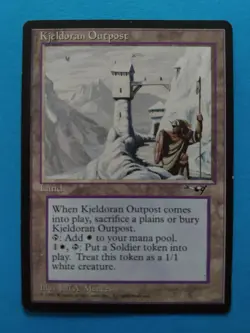 🌄Kjeldoran Outpost🌄 Alliances Vintage 1996 MTG | Lp/MP | Actual pics! - Image 1