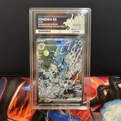 Pokemon TCG Kingdra EX SVP 131 Ace 8 Black Star Promo Card - Image 1