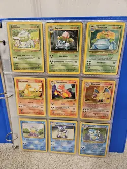 Original Pokemon Complete 151/150 Base Fossil Jungle 18x Holos 1st Big 3 Vintage - Image 1