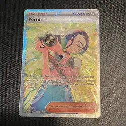 Pokemon Sv06: Twilight Masquerade NM Perrin 220/167 Special Illustration Rare - Image 1