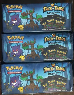 3 - Pokemon (2024) BOOster Bundle Halloween Trick Or Treat Bag of 80 Mini Packs - Image 1