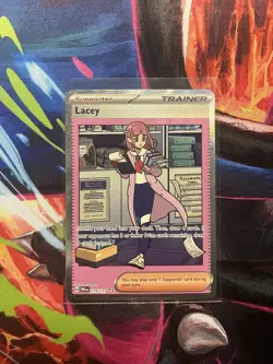 Lacey | Prismatic Evolutions | Sir Full Art English | 175/131 | Pokemon S&V - Image 1
