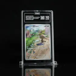 2025 POKEMON PFL EN-PHANTASMAL FLAMES ILLUSTRATION RARE PALDEAN WOOPER TAG 10 - Image 1