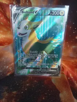 Pokemon TCG - Boltund V 181/192 Full Art - HOLO - Rebel Clash - LP condition ✅ - Image 1