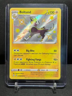 Boltund SV040/SV122 Shiny Vault Holo Pokemon 2021 Shining Fates - NM - Image 1