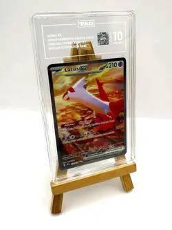 Tag 10 GEM MINT Latias ex 239/191 Sv08: Surging Sparks Holo Pokemon 2024 - Image 1