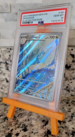 2023 Pokemon Mew EN-151 #181 - Dragonair - Illustration Rare - PSA GEM MINT 10 - Image 2