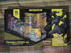 Pokemon TCG - Pikachu & Zekrom GX Premium Collection Box - Sealed - Image 1