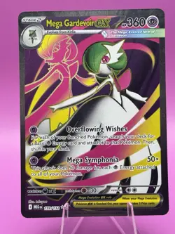 Pokemon TCG Holo Ultra Rare Full Art Mega Gardevoir EX 159/132 Near Mint - Image 1