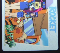 Japanese Pokemon Bandai Carddass Anime Collection #75 Team Rocket Growlithe - Image 4