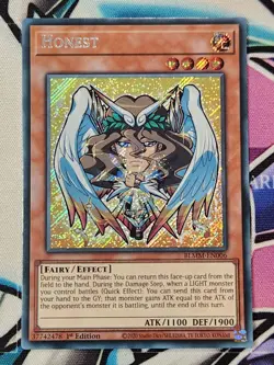 BLMM-EN006 Honest Chibi Art Secret Rare YU-GI-OH - Image 1